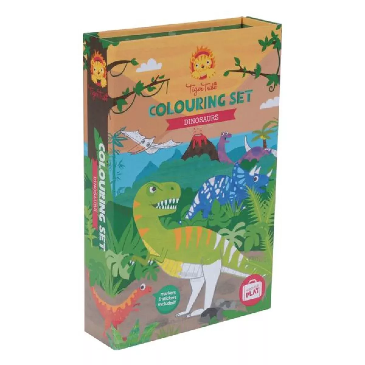 Tiger Tribe - Colouring Set Dinosaurs