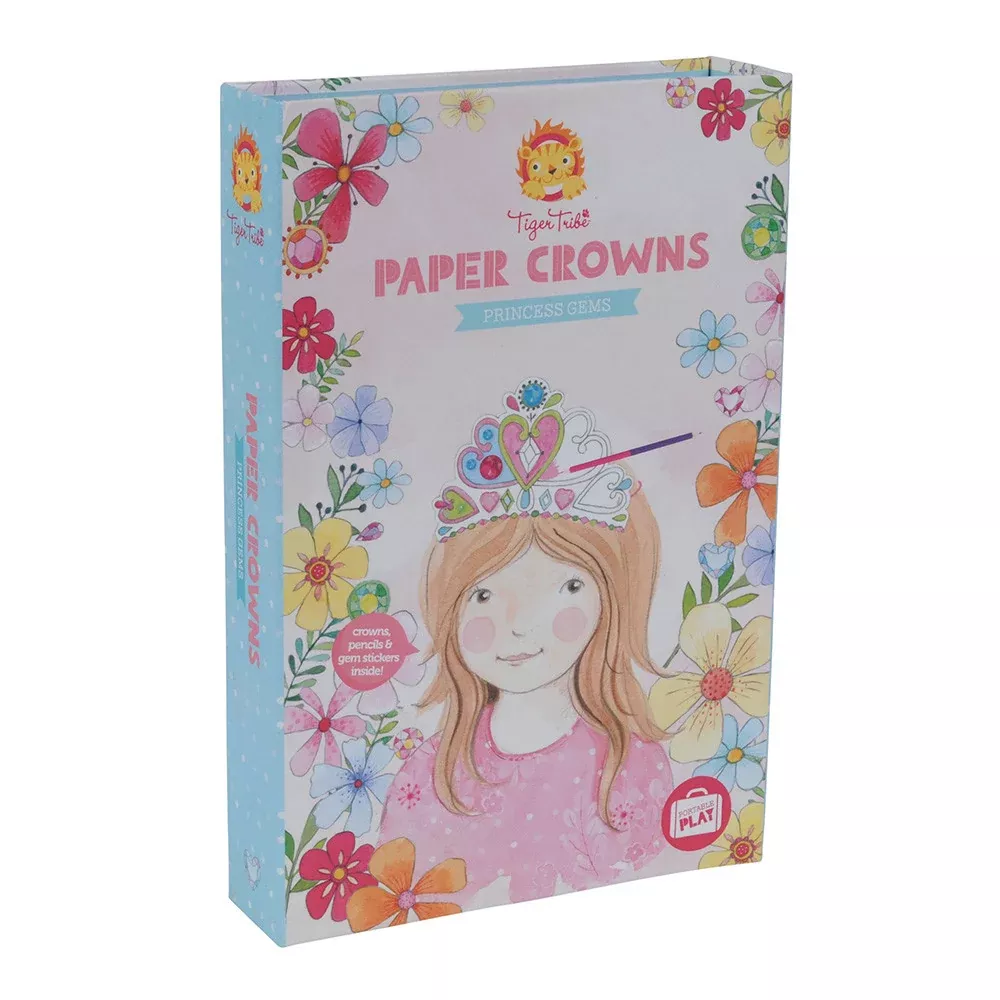 Tiger Tribe - Craft Paper Crowns Princess Gems