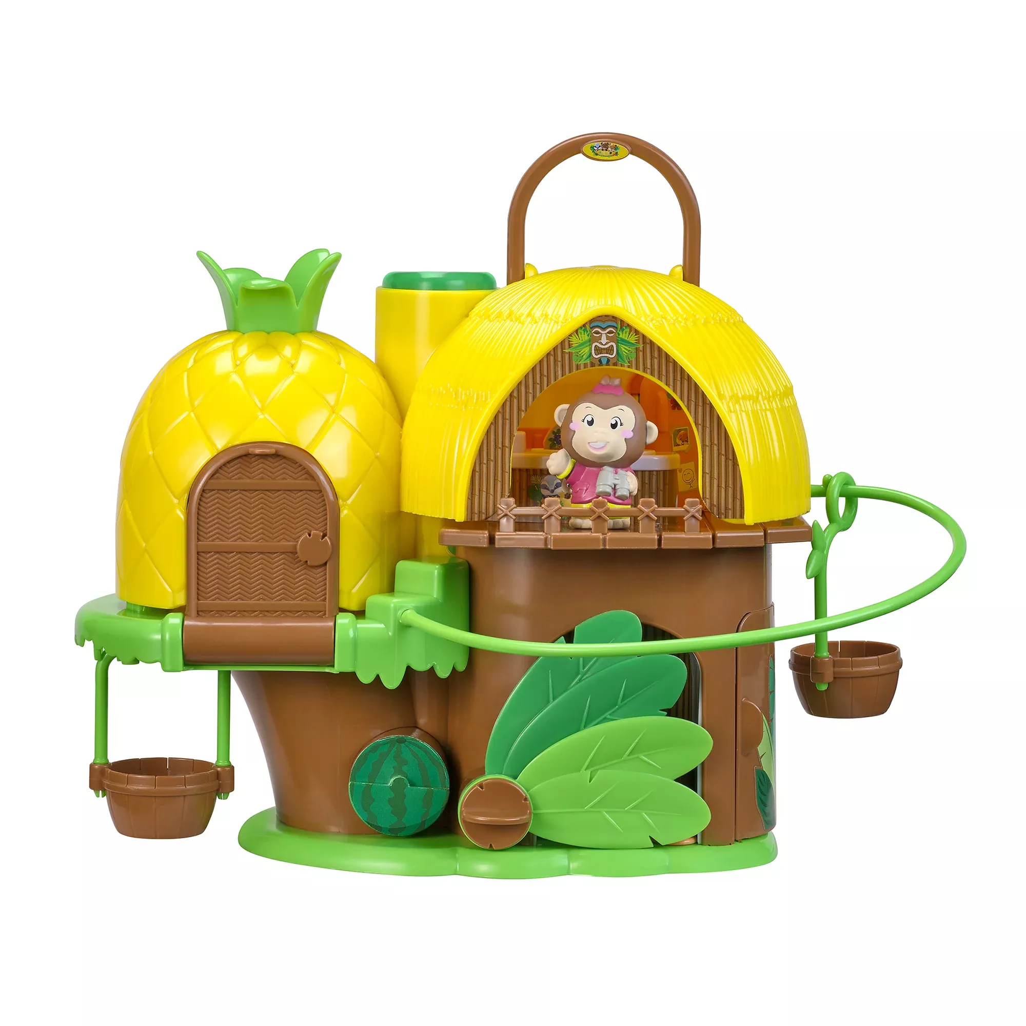 Timber Tots Tropical House Playset with Exclusive Monkey Character