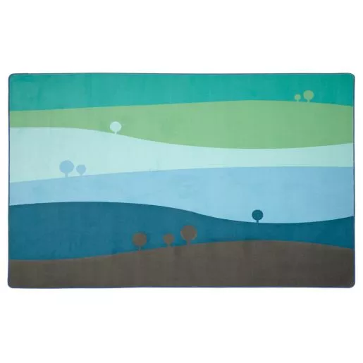 Tranquil Hills Tranquil Colors Rug - 4' x 6'