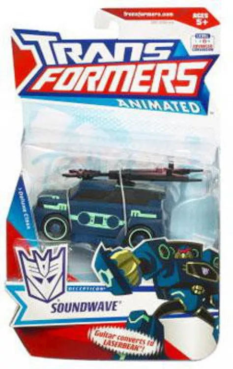 Transformers Animated Soundwave Deluxe Action Figure