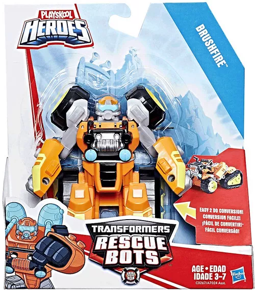 Transformers Playskool Heroes Rescue Bots Brushfire Action Figure