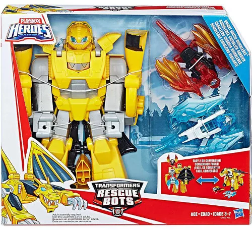 Transformers Rescue Bots Knight Watch Bumblebee Action Figure