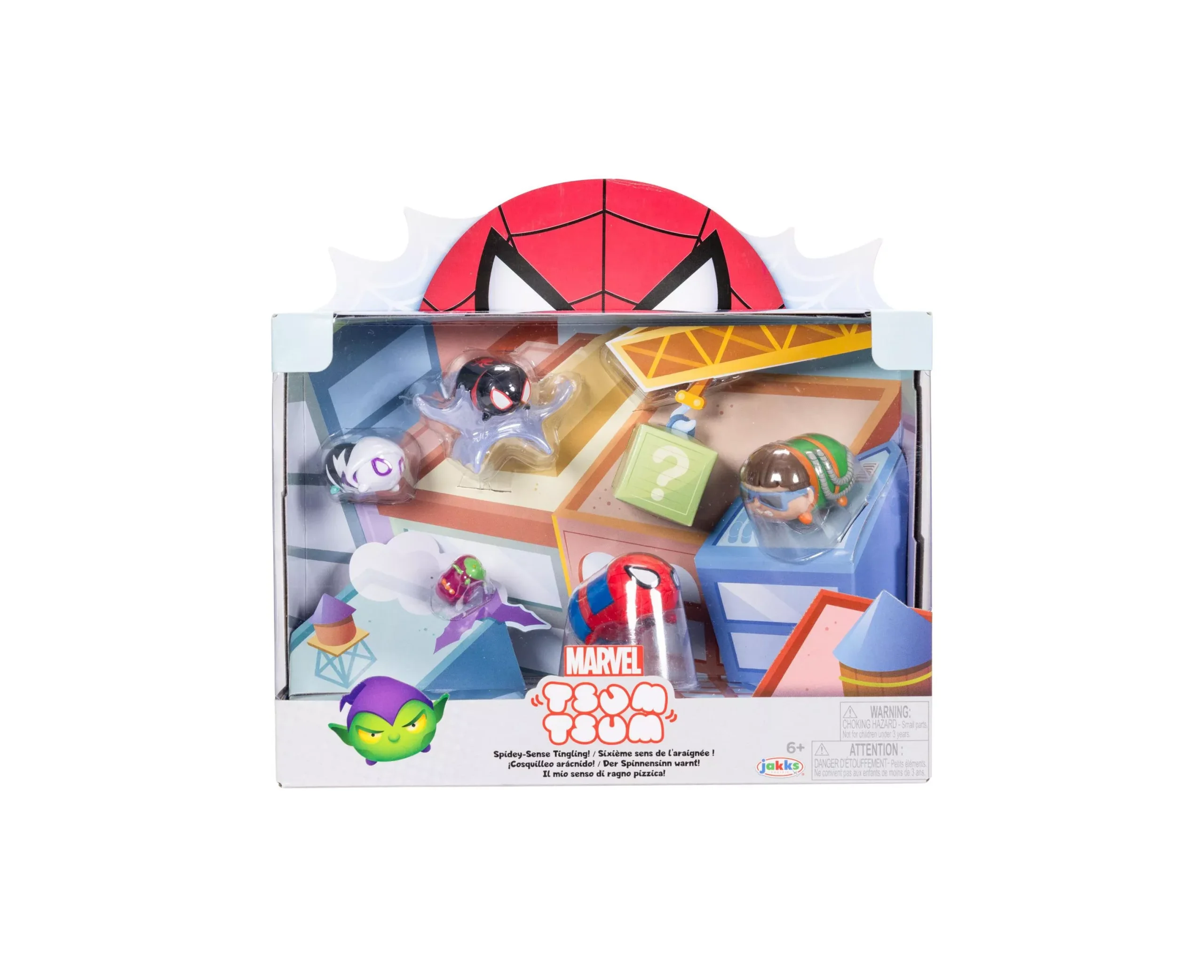 Tsum Tsum Marvel Spider-Man Deluxe Theme Set