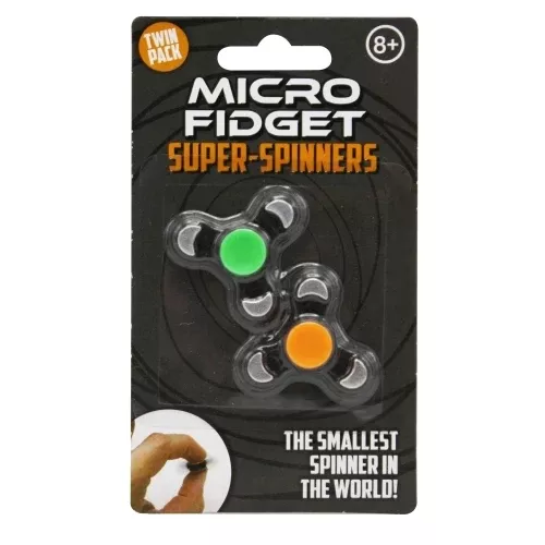 Twirl-tastic Fidget Micro Spinner Dual Pack