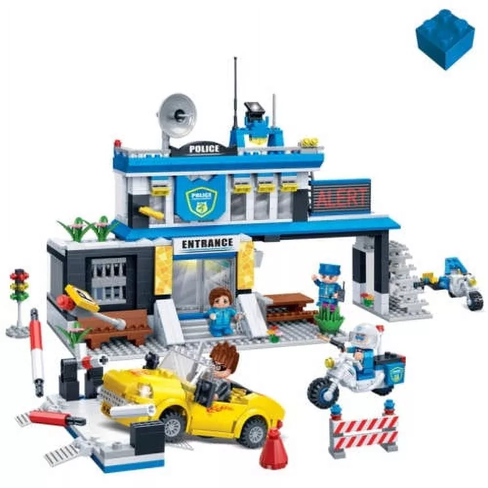 Ultimate Police Command Center Building Kit - 938 Pieces