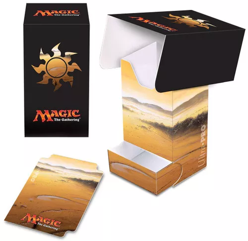 Ultra Pro MtG Mana 5 Plains Deck Box with Dice Tray
