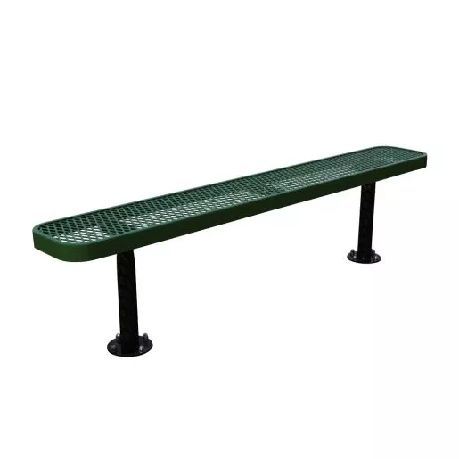 Ultraleisure 6' Portable Bench without Back (Green)