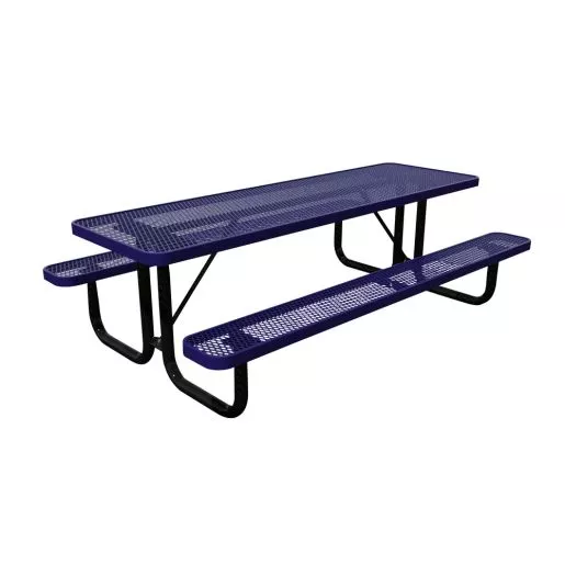 Ultraleisure 8' Rectangular Portable Table (Blue)