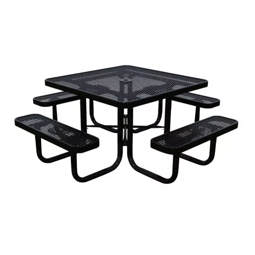 Ultraleisure Square Portable Table (Black)