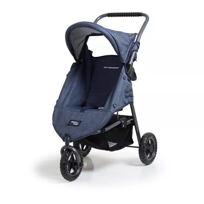 Valco - Mini Runabout Dolls Pram - Denim