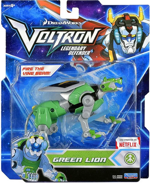 Voltron Legendary Defender Green Lion Basic Action Figure