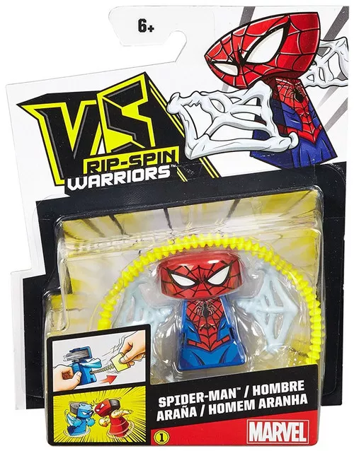 VS Rip-Spin Warriors Marvel Spider-Man Single Pack
