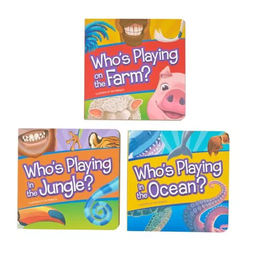 Who's Playing? - 3 book set