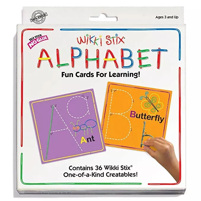 Wikki Stix - Alphabet Card Set