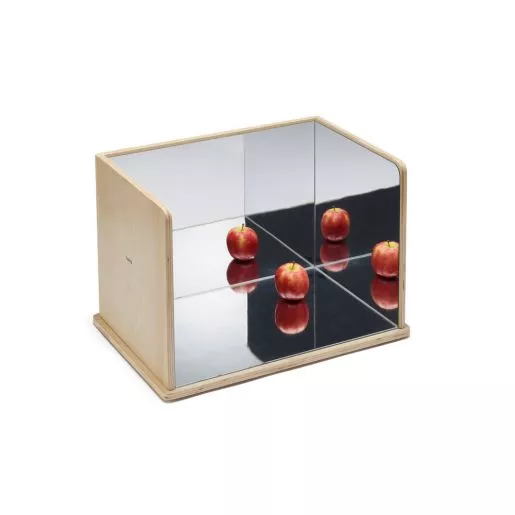Wooden 5-Way Mirror