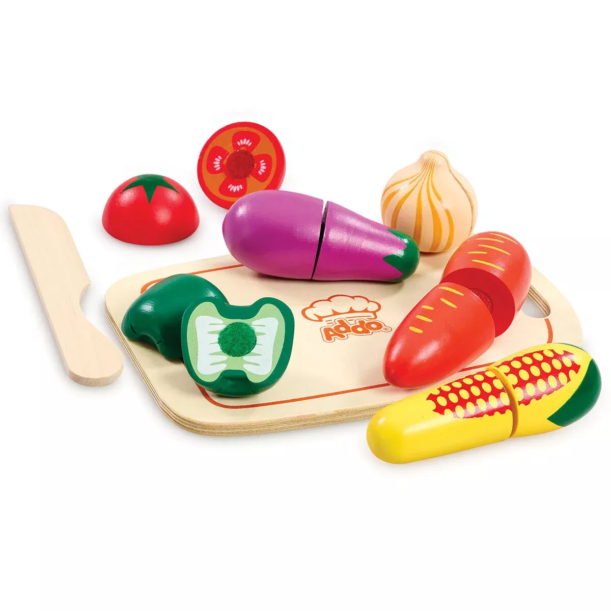 Wooden Vegetable Slicing Set