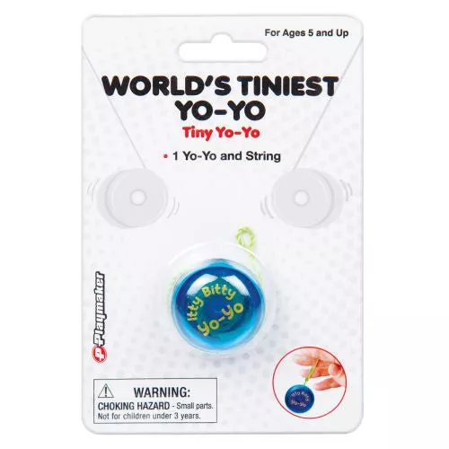 World's Tiniest YoYo: Miniature Mastery!