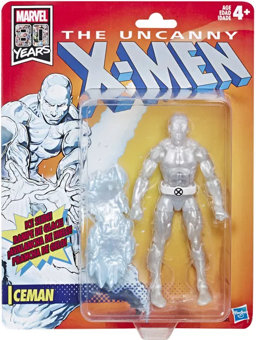 X-Men Marvel Legends Retro Series Iceman Action Figure