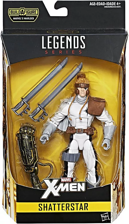 X-Men Marvel Legends Warlock Series Shatterstar Action Figure