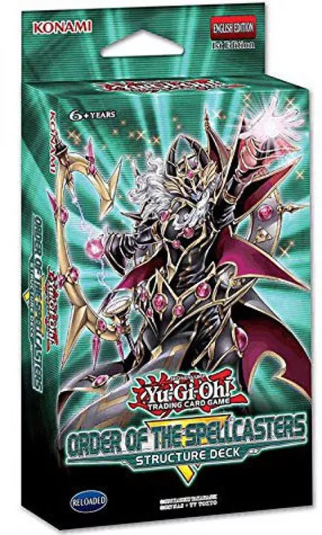 YuGiOh Order of the Spellcasters Structure Deck