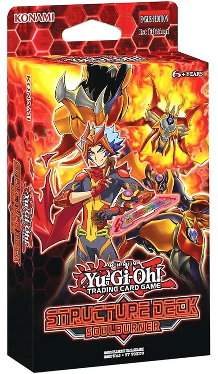 YuGiOh Soulburner Structure Deck