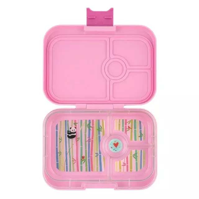 Yumbox - Bento Panino 4 Compartment Pink Panda