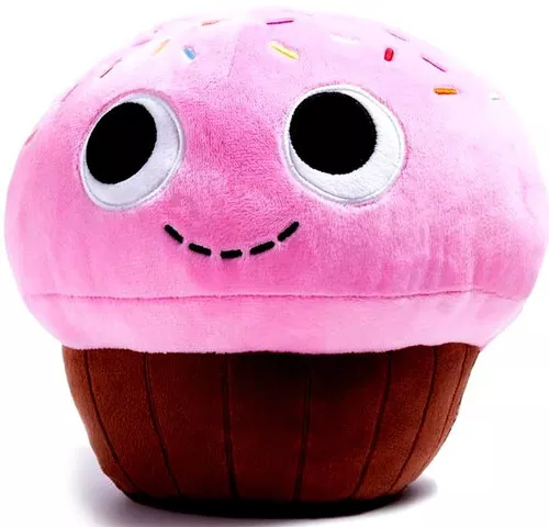Yummy World Sprinkles Pink Cupcake 10-Inch Medium Plush