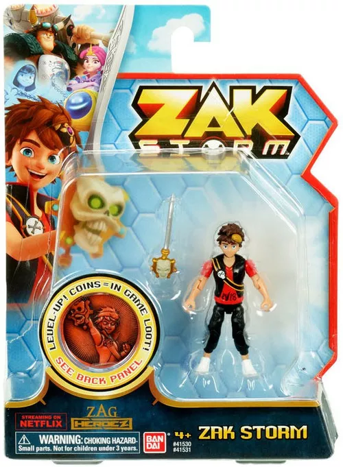 Zag Heroez Zak Storm Action Figure
